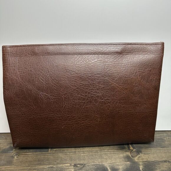 Vintage Traffic Expo 84 New Orleans Brown Vinyl Document Case Portfolio 3M - Picture 3 of 11